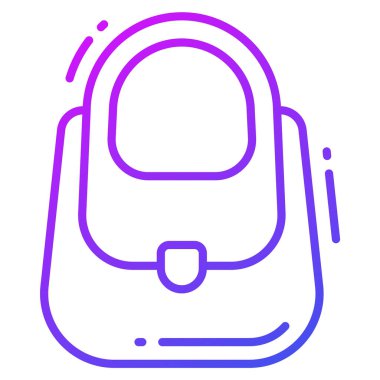 hat simgesi, moda biçimi, Beyaz Arkaplanda izole edilmiş, Stock vektör çizimleri.