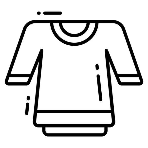 Shirt Icon Trendy Style Isolated White Background Stock Vector Illustrations — Stock Vector
