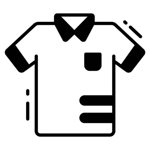 シャツのアイコン トレンディーなスタイル 白の背景に隔離された 株式ベクトルのイラスト — ストックベクタ
