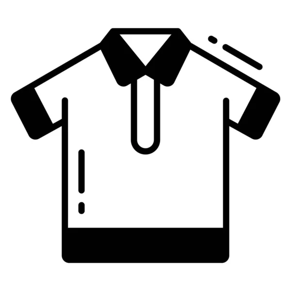 Tシャツのアイコン トレンディーなスタイル 白の背景に隔離された 株式ベクトルのイラスト — ストックベクタ