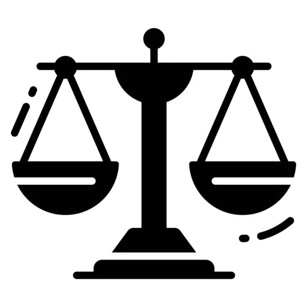Droit Justice Droit Auteur Icône Propriété Intellectuelle — Image vectorielle