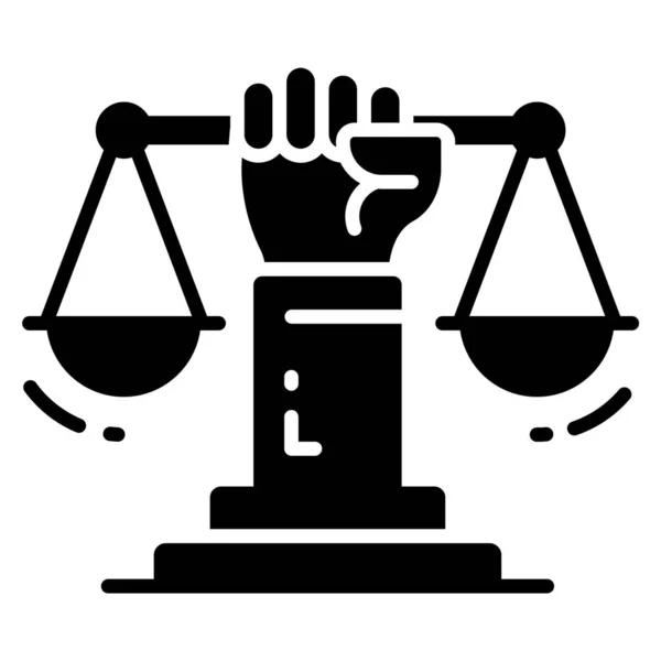Derecho Justicia Derecho Autor Icono Propiedad Intelectual — Archivo Imágenes Vectoriales