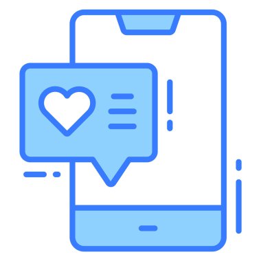 Kalp değerlendirme ikonu, Anket ve Geribildirim, modern vektör illüstrasyonu 