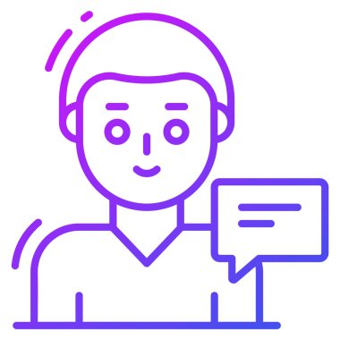 Müşteri gözden geçirme simgesi, Anket ve Geribildirim, modern vektör illüstrasyonu 