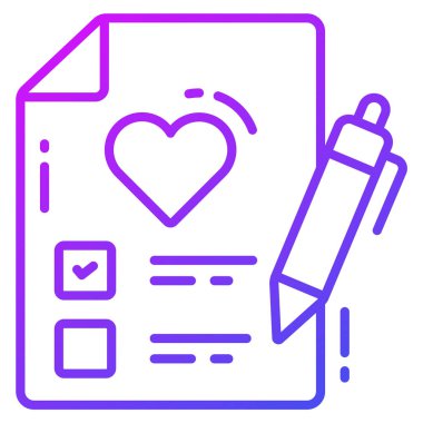 İstek Listesi Anketi ve Geribildirim, modern vektör çizimi 