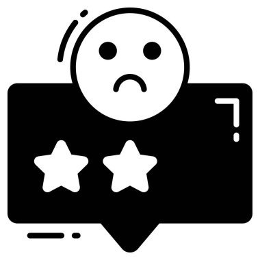 Müşteri geribildirim simgesi, Anket ve Geribildirim, modern vektör illüstrasyonu 