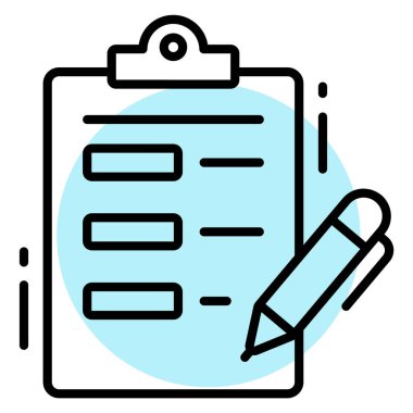 Geribildirim, Anket ve Geribildirim, modern vektör çizimi 