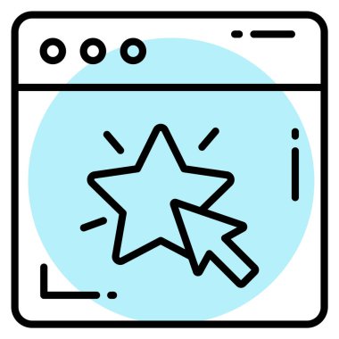 site derecelendirme simgesi, Anket ve Geribildirim, modern vektör çizimi 