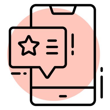 derecelendirme simgesi, Anket ve Geribildirim, modern vektör çizimi 