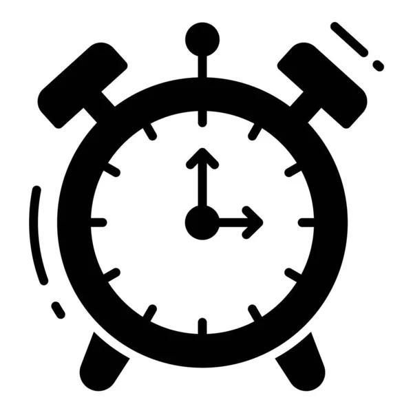Alarm Saat Vektör Simgesi Grafik Web Tasarımı Için Resim — Stok Vektör
