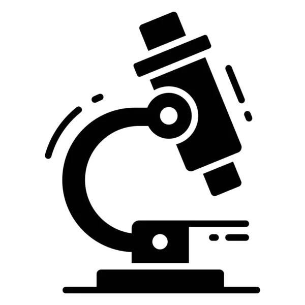 Mikroskop Vektorsymbol Illustration Für Grafik Und Webdesign — Stockvektor