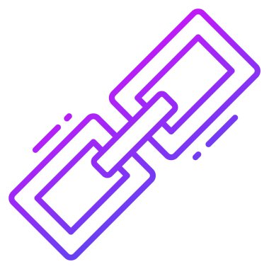 bağlantı vektör simgesi. Grafik ve web tasarımı için resim.