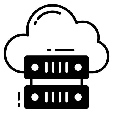 Vektör simgesi sunuluyor. Grafik ve web tasarımı için resim.