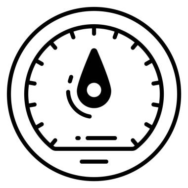performans vektör simgesi. Grafik ve web tasarımı için resim.