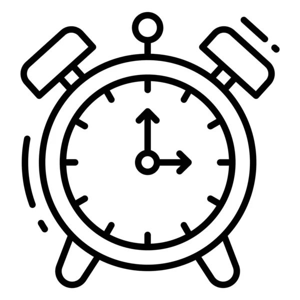 Alarm Saat Vektör Simgesi Grafik Web Tasarımı Için Resim — Stok Vektör