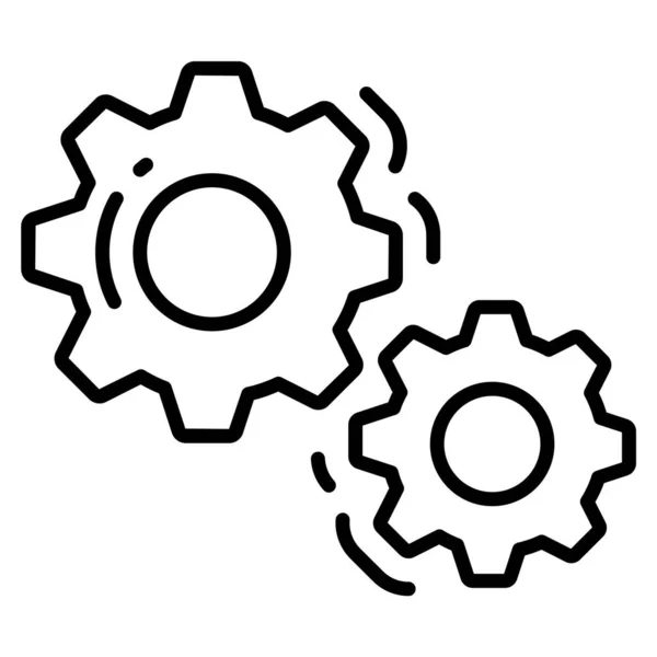 Icono Del Vector Servicio Ilustración Para Diseño Gráfico Web — Vector de stock