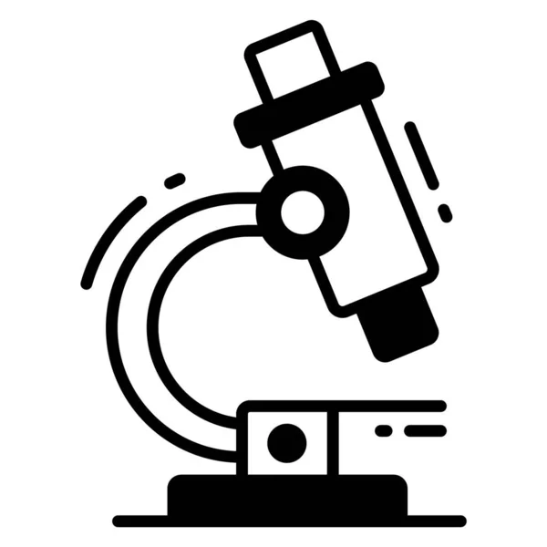Mikroskop Vektorsymbol Illustration Für Grafik Und Webdesign — Stockvektor
