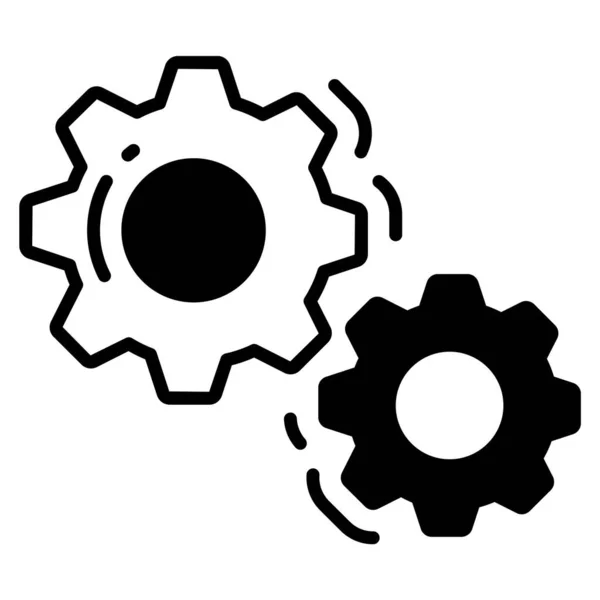 Ikona Wektora Serwisowego Ilustracja Grafiki Projektowania Stron Internetowych — Wektor stockowy