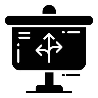 İmza Yön simgesi, harita ve konum simgesi.