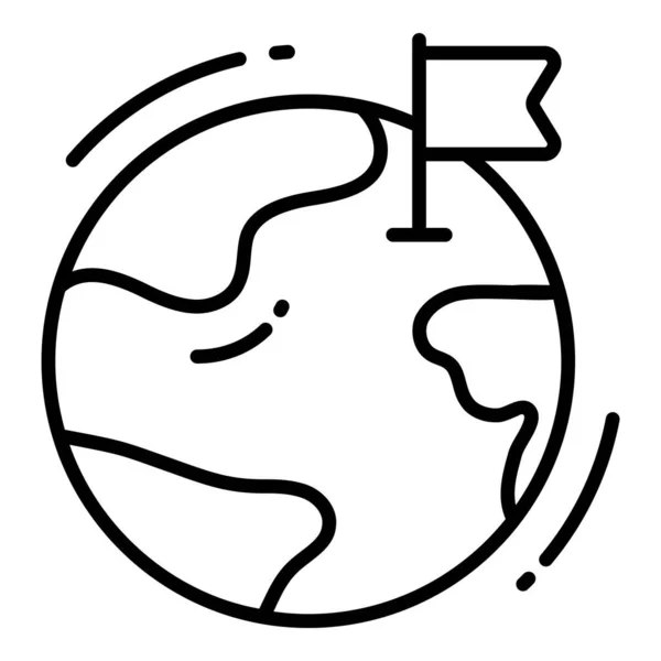 世界の位置アイコン関連地図の位置とナビゲーションラインのアイコン 交通と旅行のベクトルアイコン — ストックベクタ