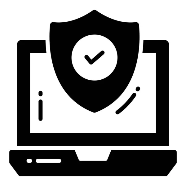 Internet Security Protection Security Vector Icons Set Cyber Computer Network — 图库矢量图片