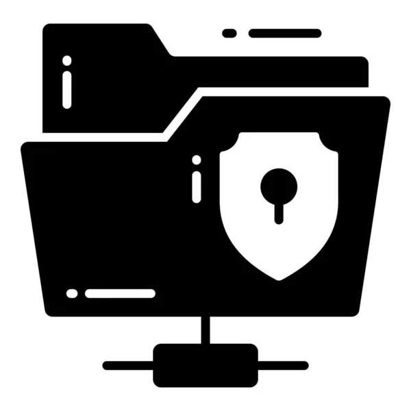 网络安全 保护和安全向量图标设置网络计算机网络业务数据技术 — 图库矢量图片