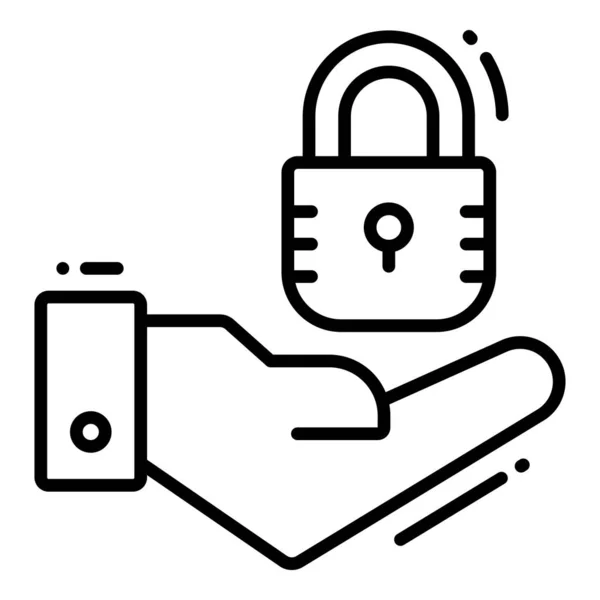 Säker Säkerhet Skydd Och Säkerhet Vektor Ikoner Uppsättning Cyberdator Nätverk — Stock vektor