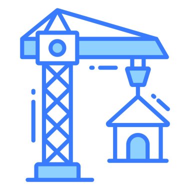 Vinç modayı simgesi, kabartma biçimi beyaz arkaplanda izole. Web sitenizin tasarımı için sembol, logo, uygulama, UI.