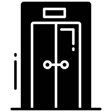 Kaldır simgesi, beyaz arkaplanda izole edilmiş düz stil. Web sitenizin tasarımı için sembol, logo, uygulama, UI.