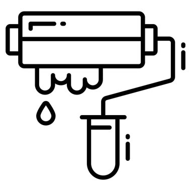 Renkli paten web sitesi moda simgesi, beyaz arka planda izole edilmiş çizgi tarzı. Web sitenizin tasarımı için sembol, logo, uygulama, UI.