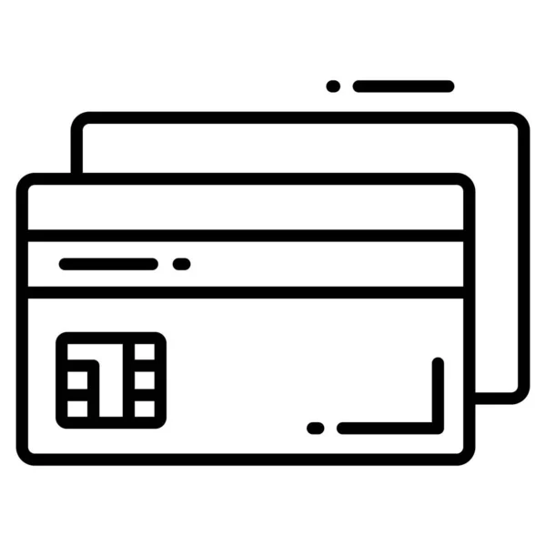 Atmトレンディーなアイコン白を基調としたラインスタイル ウェブサイトのデザイン アプリ Uiのシンボル — ストックベクタ