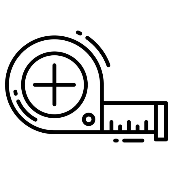Messtap Trendiges Symbol Linienstil Isoliert Auf Weißem Hintergrund Symbol Für — Stockvektor