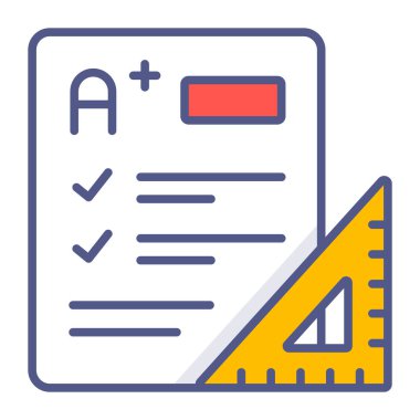 Eğitim, öğrenme, Modern kavramlar, yassı tasarım, kaliteli vektör illüstrasyon kavramı. Vektör simgesi.