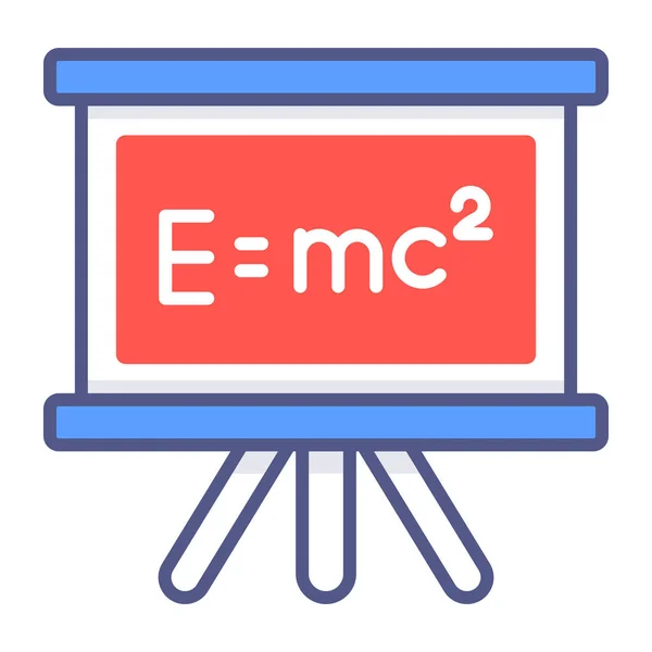 Physics Emc Education Modern Concepts Flat Design Premium Quality Vector — Stock Vector