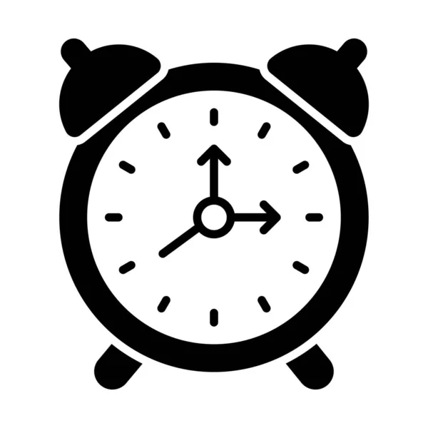 Reloj Despertador Horario Conceptos Modernos Diseño Plano Concepto Ilustración Vectorial — Archivo Imágenes Vectoriales