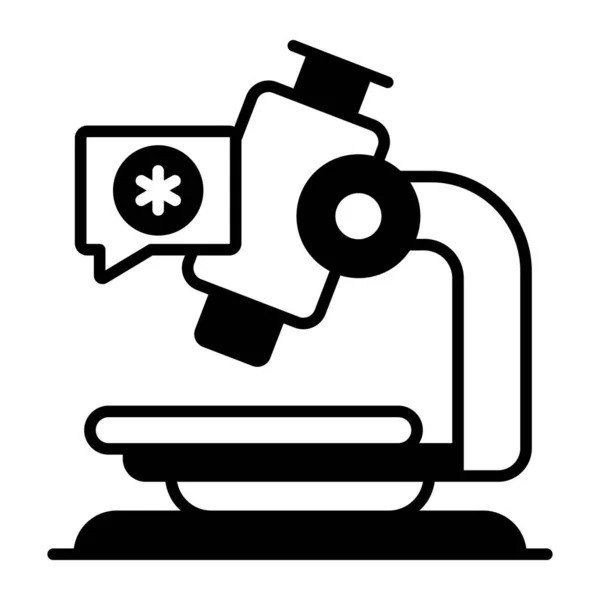 Mikroskop Laborausstattung Moderne Konzepte Flaches Design Hochwertige Vektor Illustrationskonzept Vektorsymbol — Stockvektor