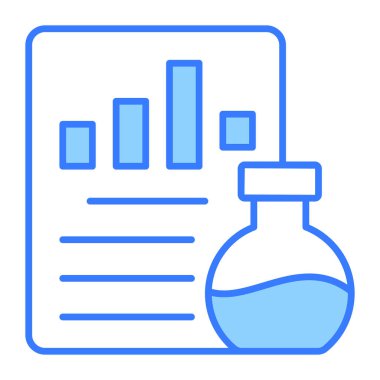 iş test simgesi modern illüstrasyon