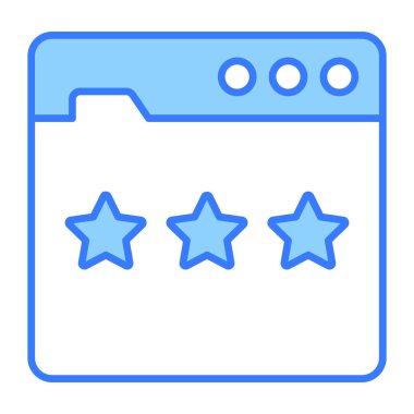 Geribildirim simgesi modern vektör çizimi      