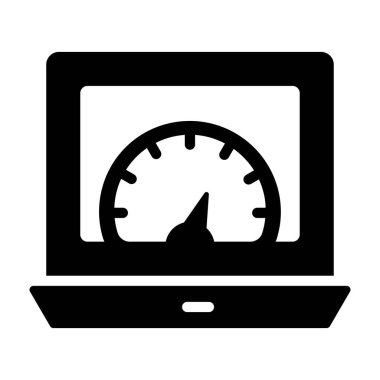 hız optimizasyon simgesi modern illüstrasyon