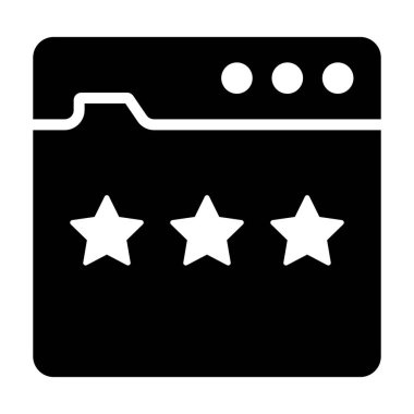 Geribildirim simgesi modern vektör çizimi      