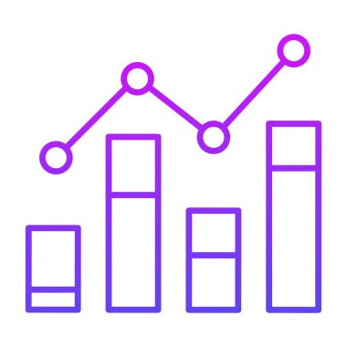 çalışma süreci simgesi modern illüstrasyon