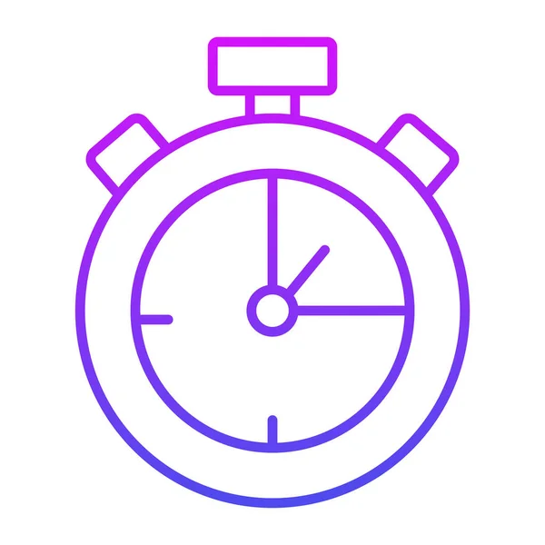 Stopwatch Icoon Moderne Vector Illustratie — Stockvector