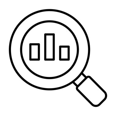 SEO rapor simgesi modern resimleme