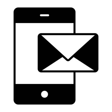 e-posta simgesi modern vektör illüstrasyonu