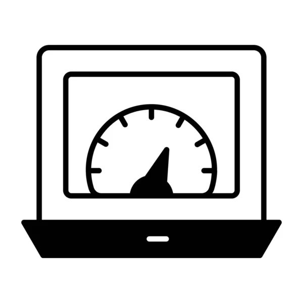 Ikona Optymalizacji Prędkości Nowoczesna Ilustracja — Wektor stockowy