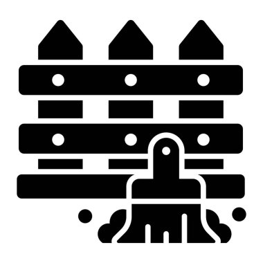 Arka bahçe temizleme Modern kavramlar tasarımı, kaliteli vektör çizimi konsepti. Vektör simgesi.