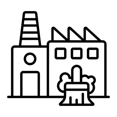 Endüstri Modern Tasarım, Premium kalite vektör çizimi konsepti. Vektör simgesi.