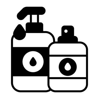 Hijyen ürünü Modern konseptler tasarım, kaliteli vektör illüstrasyon konsepti. Vektör simgesi.