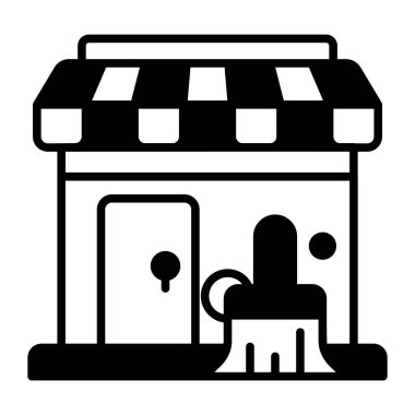 Mağaza temizleme Modern kavramlar tasarımı, kaliteli vektör çizimi konsepti. Vektör simgesi.