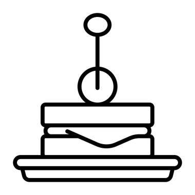 Kanape vektör simgesi beyaz arkaplanda izole edildi